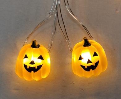 20 Pumpkin Wire String Lights