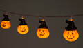 10 Pumpkin String Lights