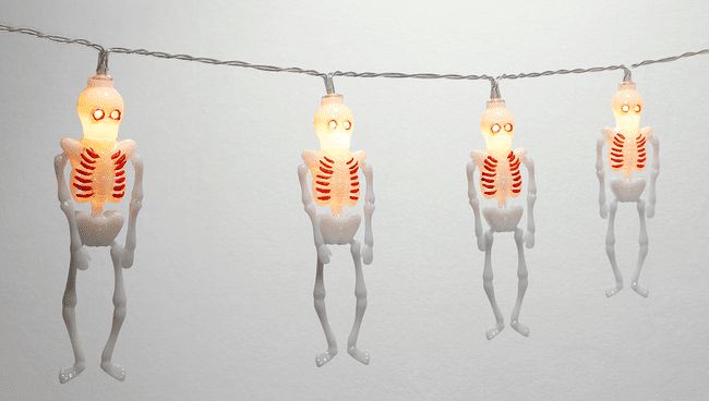 10 Skeleton String Lights