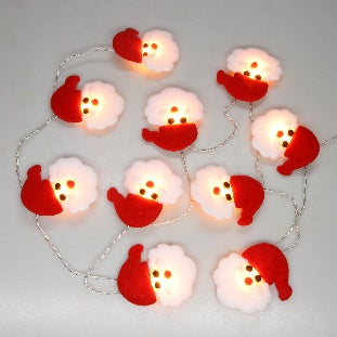 10 Santa String Lights