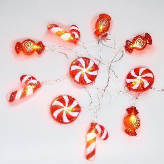 10 Xmas Icon String Lights