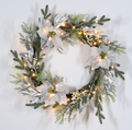 White Wreath Lights