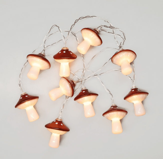10 Mushroom String Lights