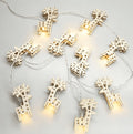 10 MDF Deer String Lights