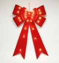 Hanging Red Bow Lights