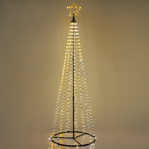 Black Cone Tree Lights