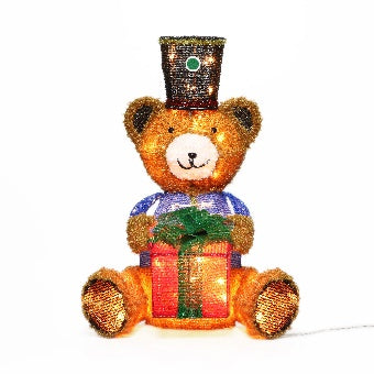 3D Furry Bear Lights