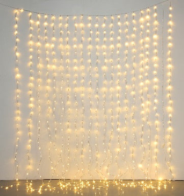 600 LED Waterfall Curtain Lights