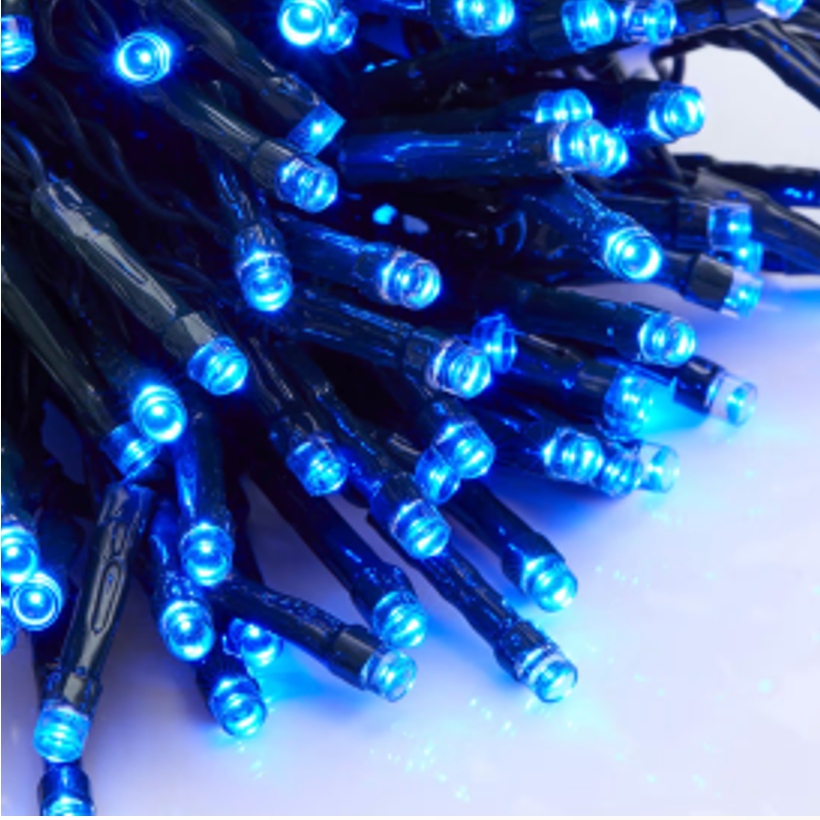 500LED BLUE STRING LIGHT