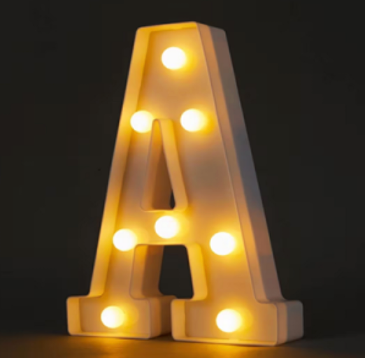 LIGHT UP LETTERS A~Z