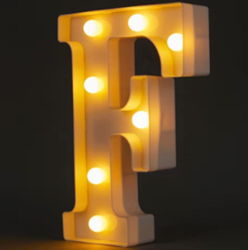 LIGHT UP LETTERS A~Z