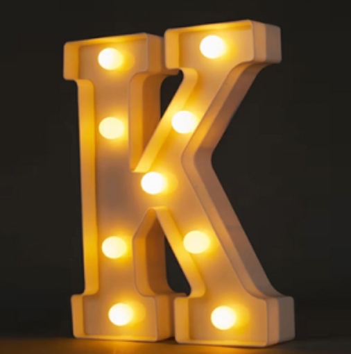 LIGHT UP LETTERS A~Z